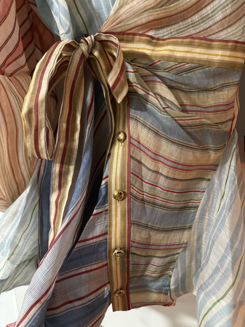 Zimmermann Rebellion Striped mini dress - Picture 4 of 13